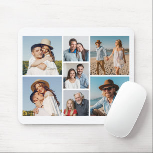 Mousepad Crie Sua Própria Colagem de 7 Fotos