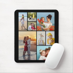 Mousepad Crie sua própria colagem de 8 fotos