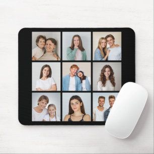 Mousepad Crie Sua Própria Colagem de 9 Fotos