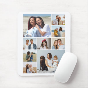 Mousepad Crie Sua Própria Colagem de 9 Fotos