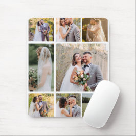 Mousepad Crie Sua Própria Colagem De Casamento De Fotos 8
