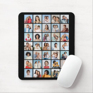 Mousepad Crie Sua Própria Colagem de Fotos 35 Cor Editável