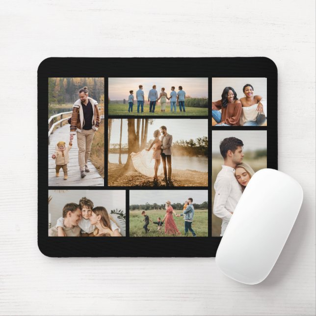 Mousepad Crie sua própria colagem de fotos 7 (Com mouse)