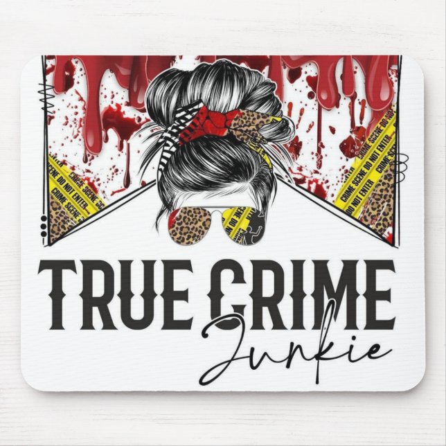Mousepad Crimes Verdadeiros Junkies (Frente)