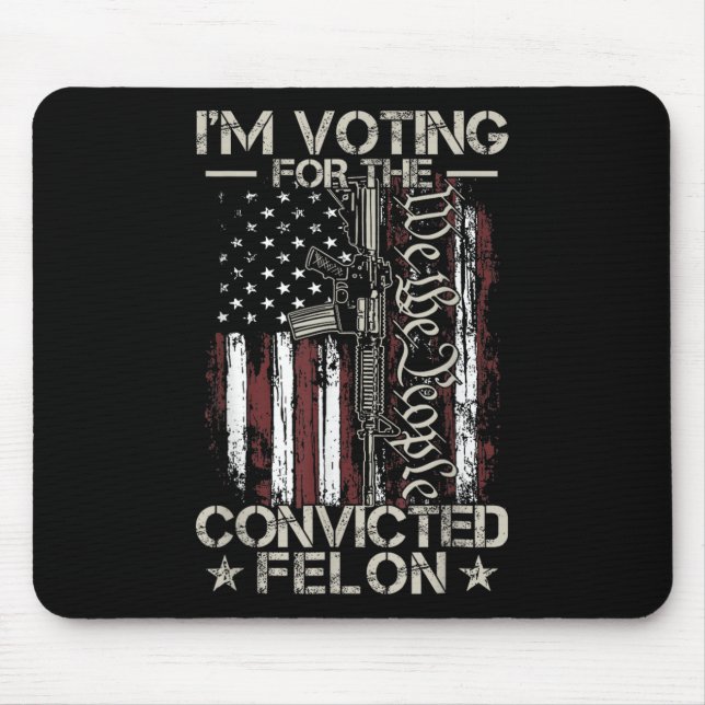Mousepad Criminoso Condenado em 2024 31 (Frente)