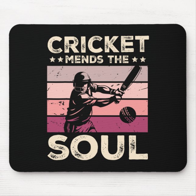 Mousepad Críquete Conserta A Alma (Frente)