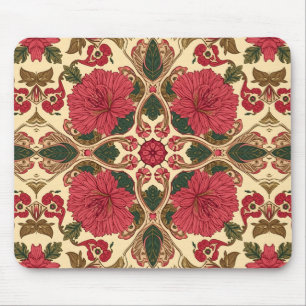 Mousepad Crisântemos Florais Art Nouveau de William Morris