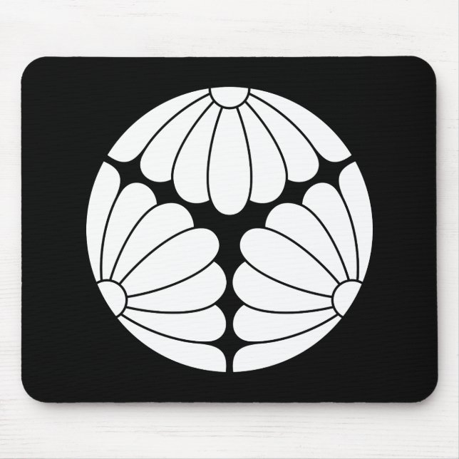 Mousepad Crisântemos trissectados (Frente)