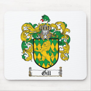 MOUSEPAD CRISTA DA FAMÍLIA DA BRÂNQUIA - BRASÃO DA BRÂN