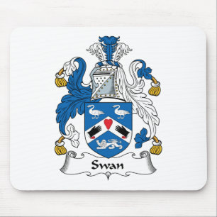 Mousepad Crista da família da cisne
