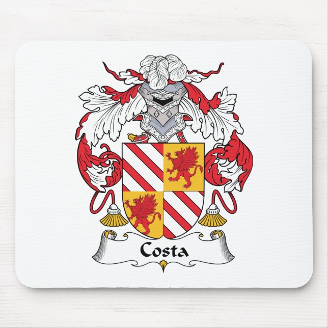 Mousepad Crista da família da costela (Frente)