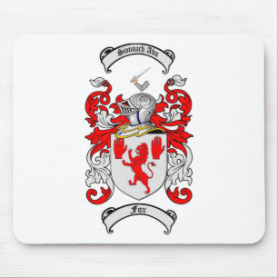 MOUSEPAD CRISTA DA FAMÍLIA DA RAPOSA - BRASÃO DA RAPOSA