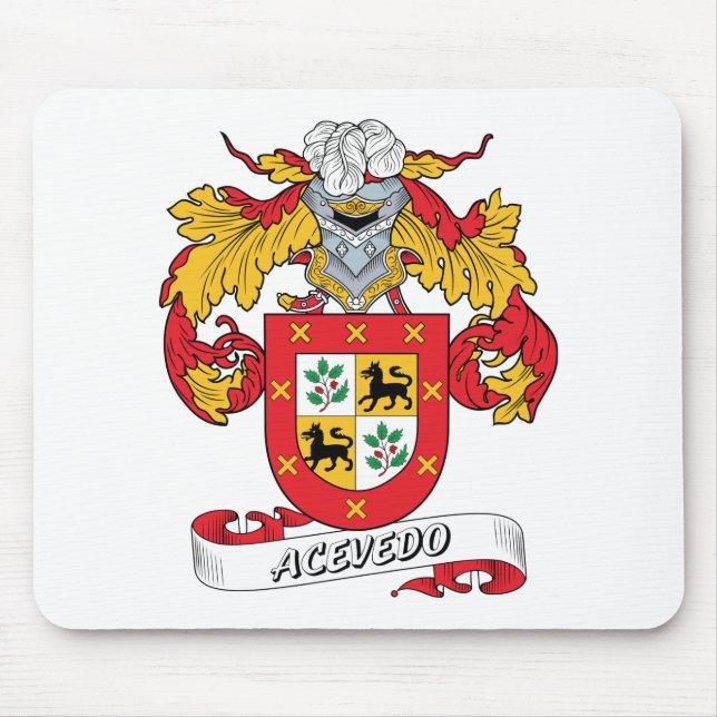 Mousepad Crista da família de Acevedo (Frente)