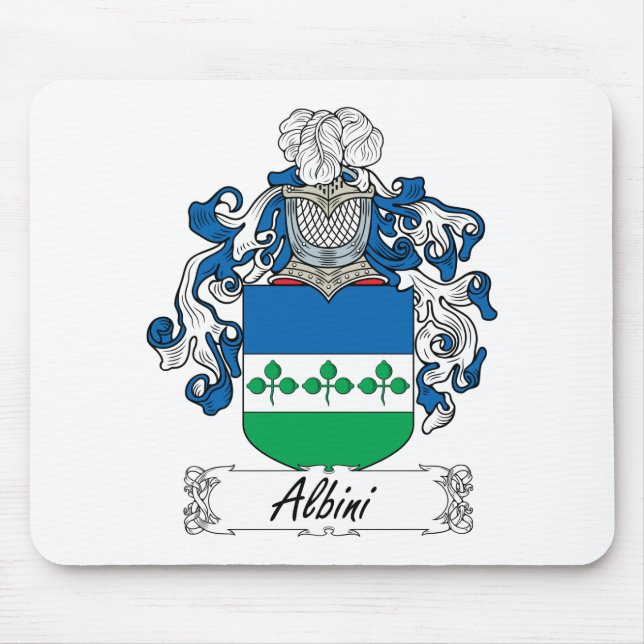 Mousepad Crista da família de Albini (Frente)