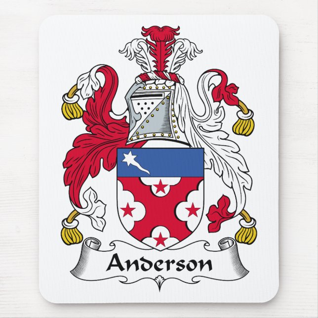 Mousepad Crista da família de Anderson (Frente)