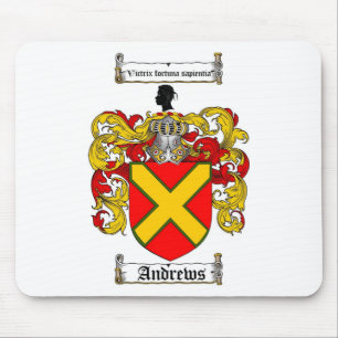 MOUSEPAD CRISTA DA FAMÍLIA DE ANDREWS - BRASÃO DE ANDREWS