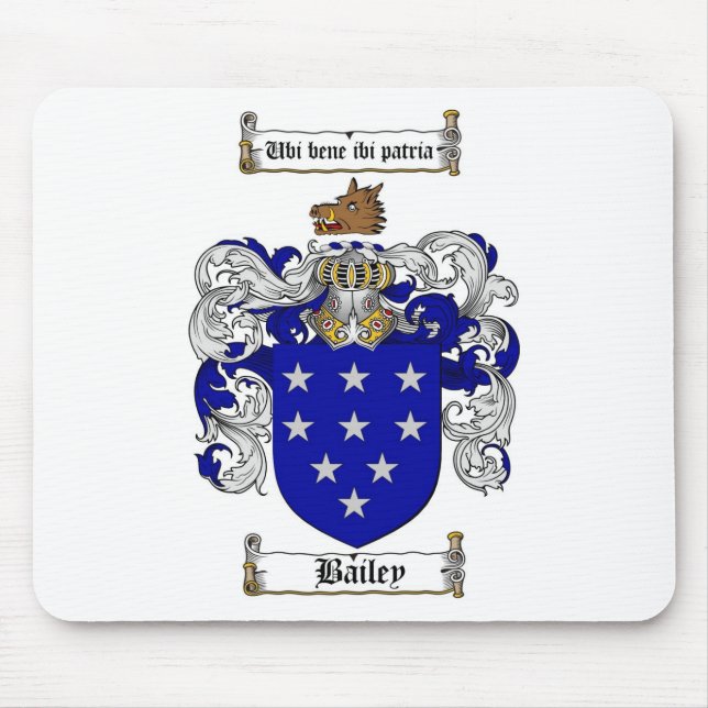MOUSEPAD CRISTA DA FAMÍLIA DE BAILEY - BRASÃO DE BAILEY (Frente)