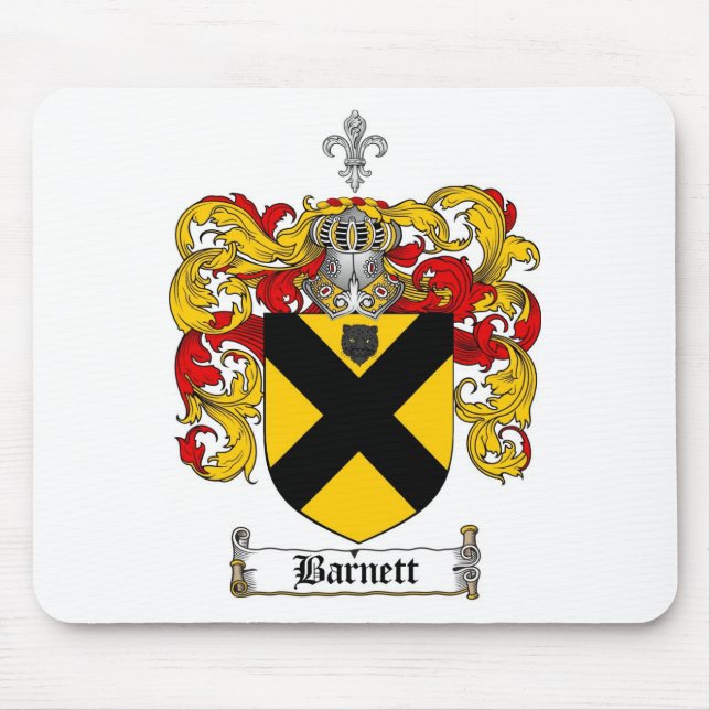 MOUSEPAD CRISTA DA FAMÍLIA DE BARNETT - BRASÃO DE BARNETT (Frente)