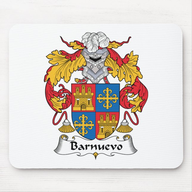 Mousepad Crista da família de Barnuevo (Frente)