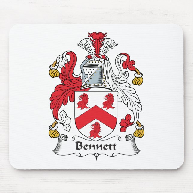 Mousepad Crista da família de Bennett (Frente)