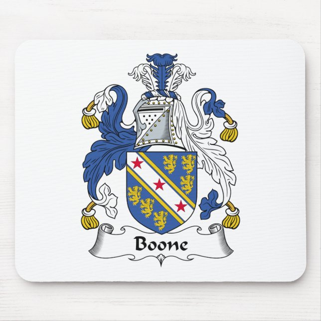 Mousepad Crista da família de Boone (Frente)