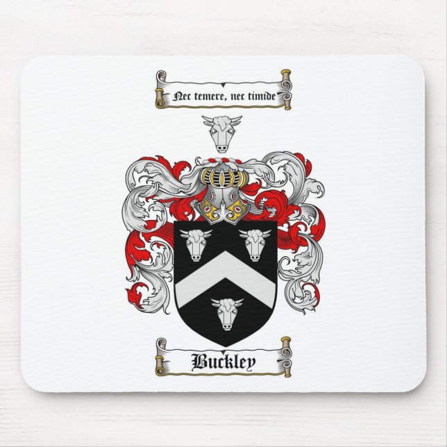 MOUSEPAD CRISTA DA FAMÍLIA DE BUCKLEY - BRASÃO DE BUCKLEY (Frente)