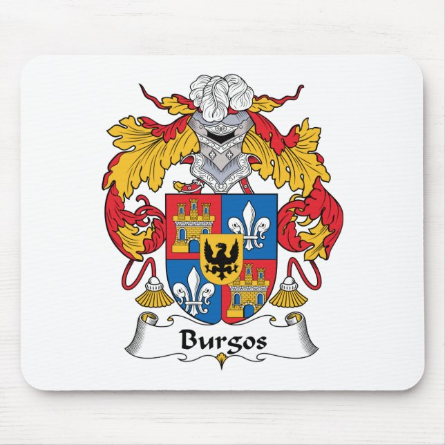 Mousepad Crista da família de Burgos (Frente)