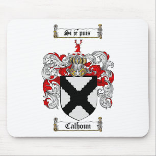 MOUSEPAD CRISTA DA FAMÍLIA DE CALHOUN - BRASÃO DE CALHOUN