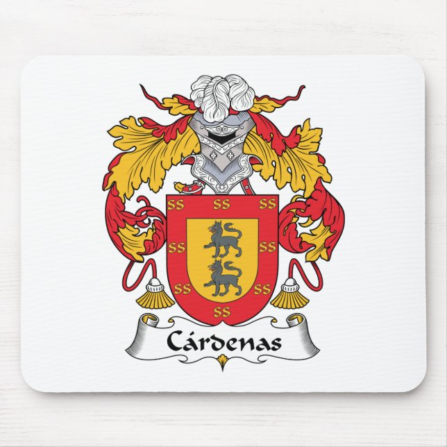 Mousepad Crista da família de Cardenas (Frente)