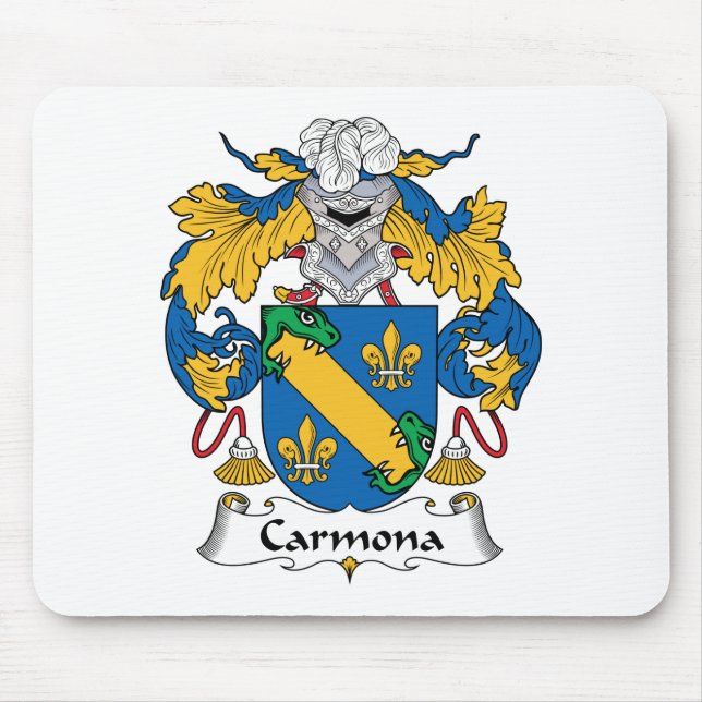 Mousepad Crista da família de Carmona (Frente)