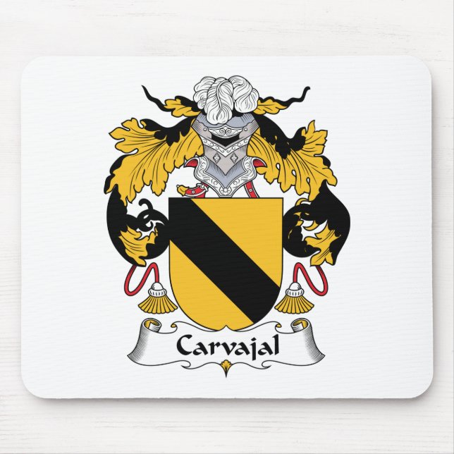 Mousepad Crista da família de Carvajal (Frente)
