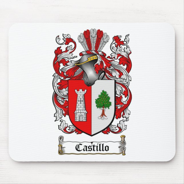 MOUSEPAD CRISTA DA FAMÍLIA DE CASTILLO - BRASÃO DE CASTILLO (Frente)