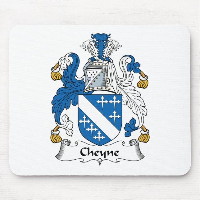 Mousepad Crista da família de Cheyne (Frente)