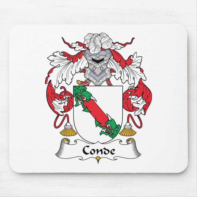 Mousepad Crista da família de Conde (Frente)