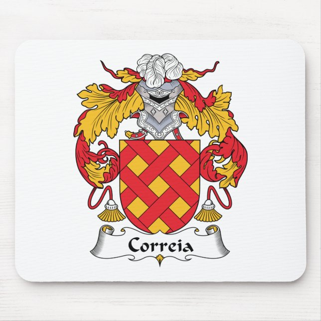 Mousepad Crista da família de Correia (Frente)