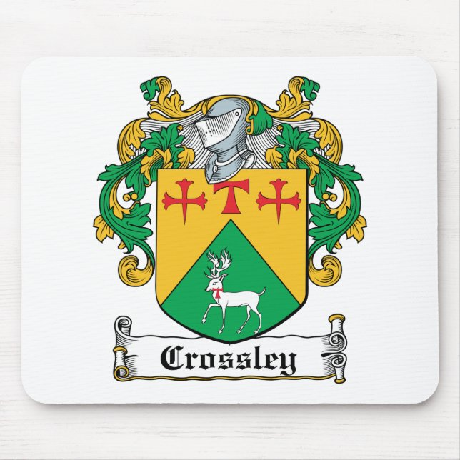 Mousepad Crista da família de Crossley (Frente)