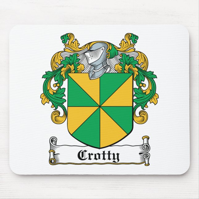 Mousepad Crista da família de Crotty (Frente)