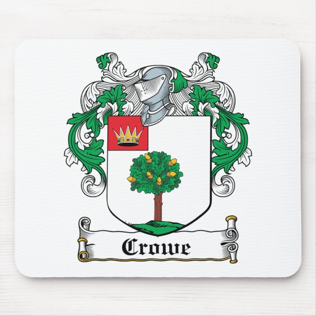 Mousepad Crista da família de Crowe (Frente)