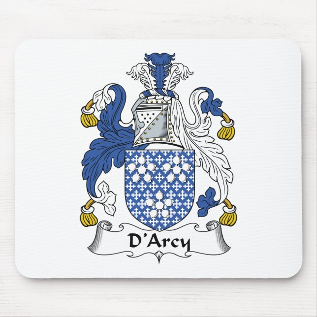 Mousepad Crista da família de D'Arcy (Frente)