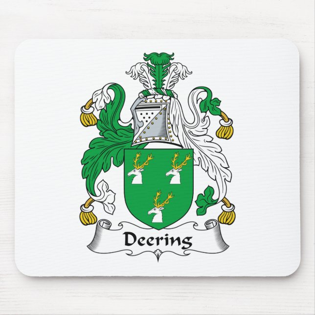Mousepad Crista da família de Deering (Frente)