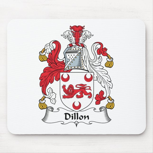 Mousepad Crista da família de Dillon (Frente)