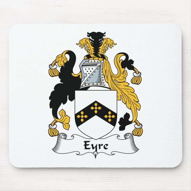Mousepad Crista da família de Eire (Frente)