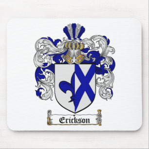 MOUSEPAD CRISTA DA FAMÍLIA DE ERICKSON - BRASÃO DE ERICKS