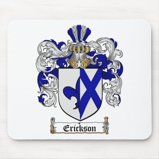 MOUSEPAD CRISTA DA FAMÍLIA DE ERICKSON - BRASÃO DE ERICKSON (Frente)