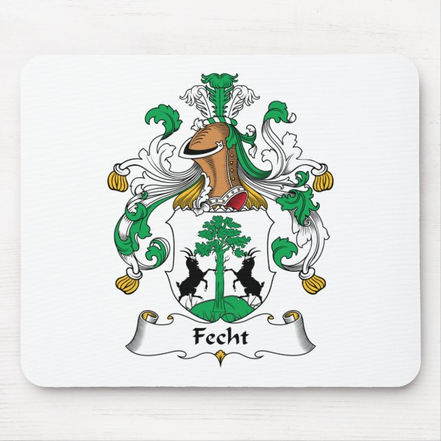 Mousepad Crista da família de Fecht (Frente)
