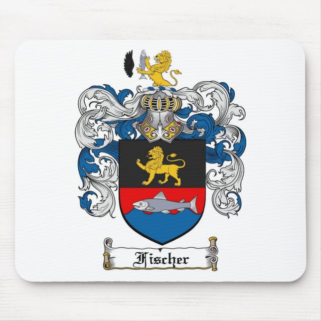 MOUSEPAD CRISTA DA FAMÍLIA DE FISCHER - BRASÃO DE FISCHER (Frente)
