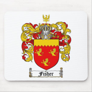 MOUSEPAD CRISTA DA FAMÍLIA DE FISHER - BRASÃO DE FISHER