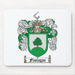 MOUSEPAD CRISTA DA FAMÍLIA DE FLANAGAN - BRASÃO DE FLANAG