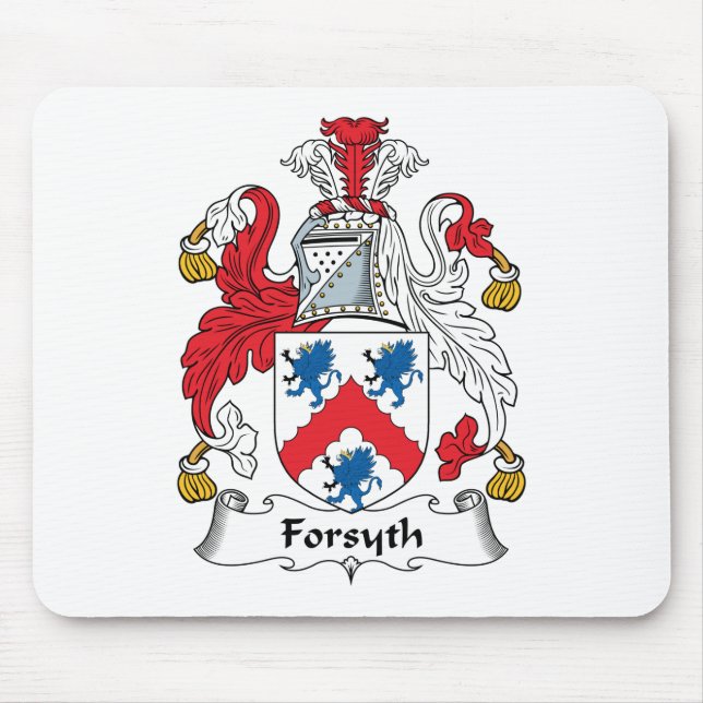 Mousepad Crista da família de Forsyth (Frente)
