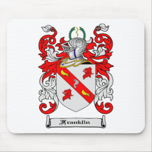 MOUSEPAD CRISTA DA FAMÍLIA DE FRANKLIN - BRASÃO DE FRANKL